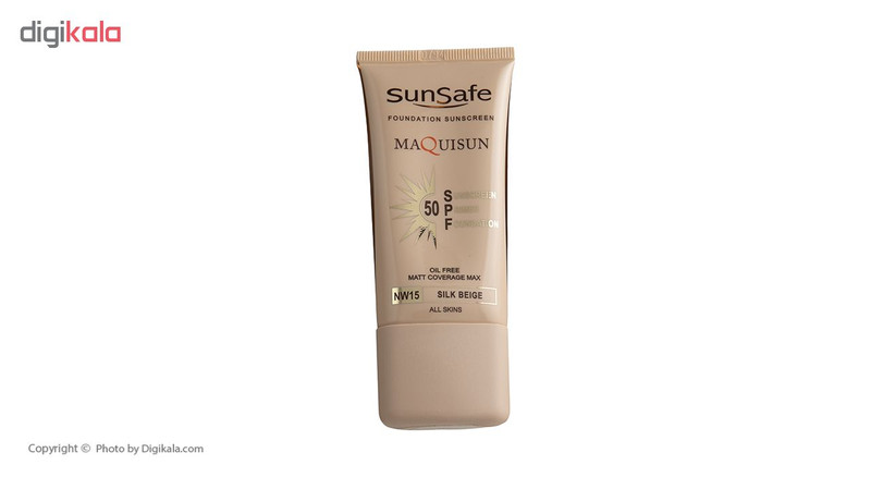 کرم ضد آفتاب رنگی سان سیف مدل NW15 مقدار 40 گرم