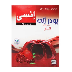  پودر ژله انار انسی مقدار 100 گرم