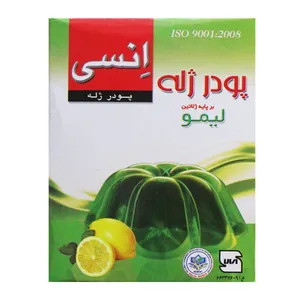  پودر ژله لیمو انسی مقدار 100 گرم