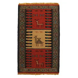 گلیم دستبافت 1 متری کد 7-30003