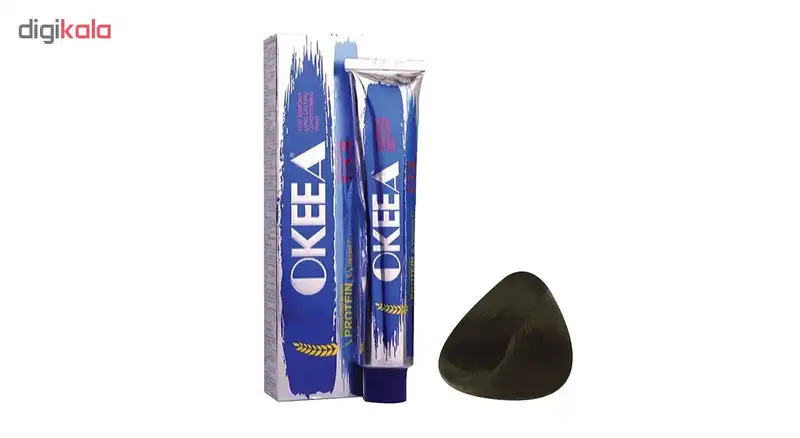 رنگ مو اکیا سری Olive شماره 8.3 حجم 100 میلی لیتر رنگ بلوند زیتونی