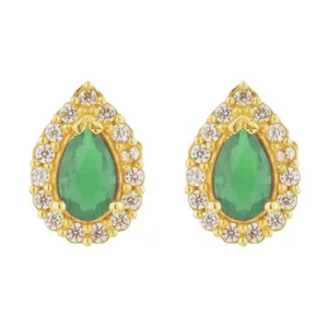 گوشواره طلا 18 عیار زنانه گالری مرجان کد 0909