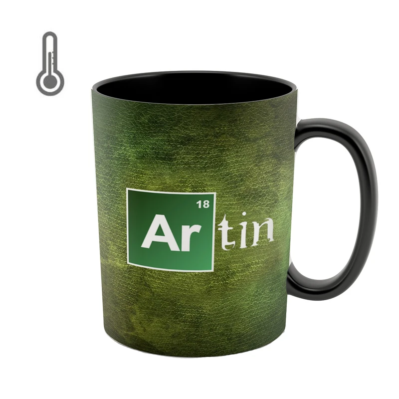 ماگ حرارتی طرح آرتین مدل هایزنبرگ