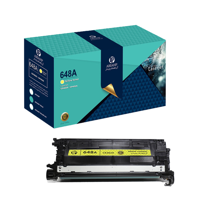 تونر زرد آریا اچ پی مدل Gold-648A