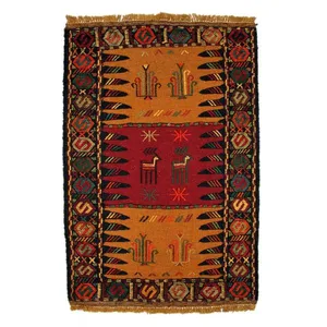 گلیم دستبافت 1 متری کد 12-30003