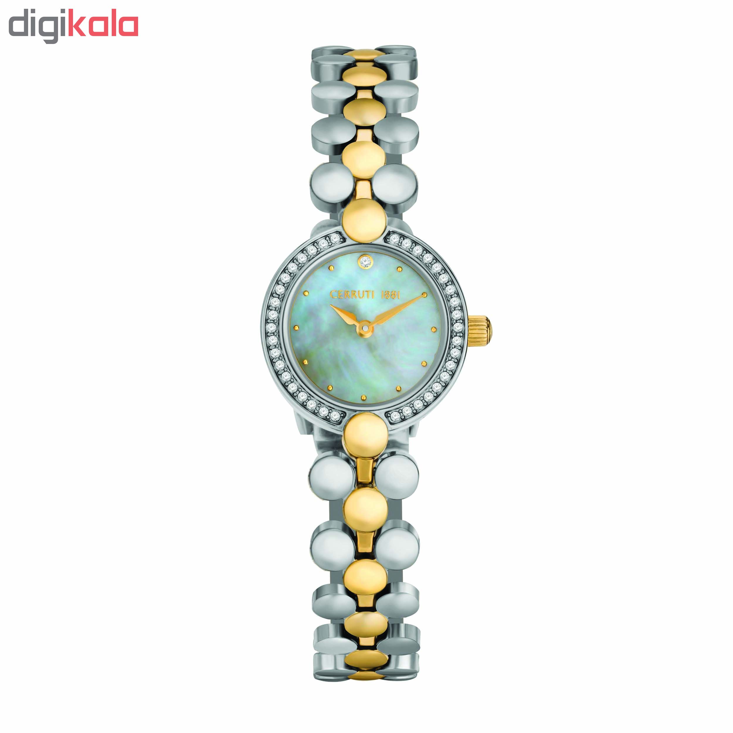 ساعت مچی عقربه ای زنانه چروتی کد CRM184STG28MGT