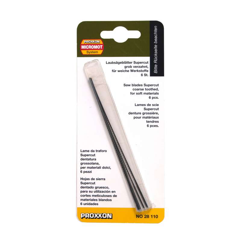 تیغه اره مویی پروکسون کد 28110 بسته 6 عددی تیغه اره مویی پروکسون کد 28110 بسته 6 عددی