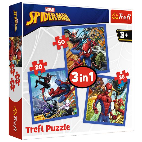 پازل 106 تکه ترفل مدل spiderman پازل 106 تکه ترفل مدل spiderman