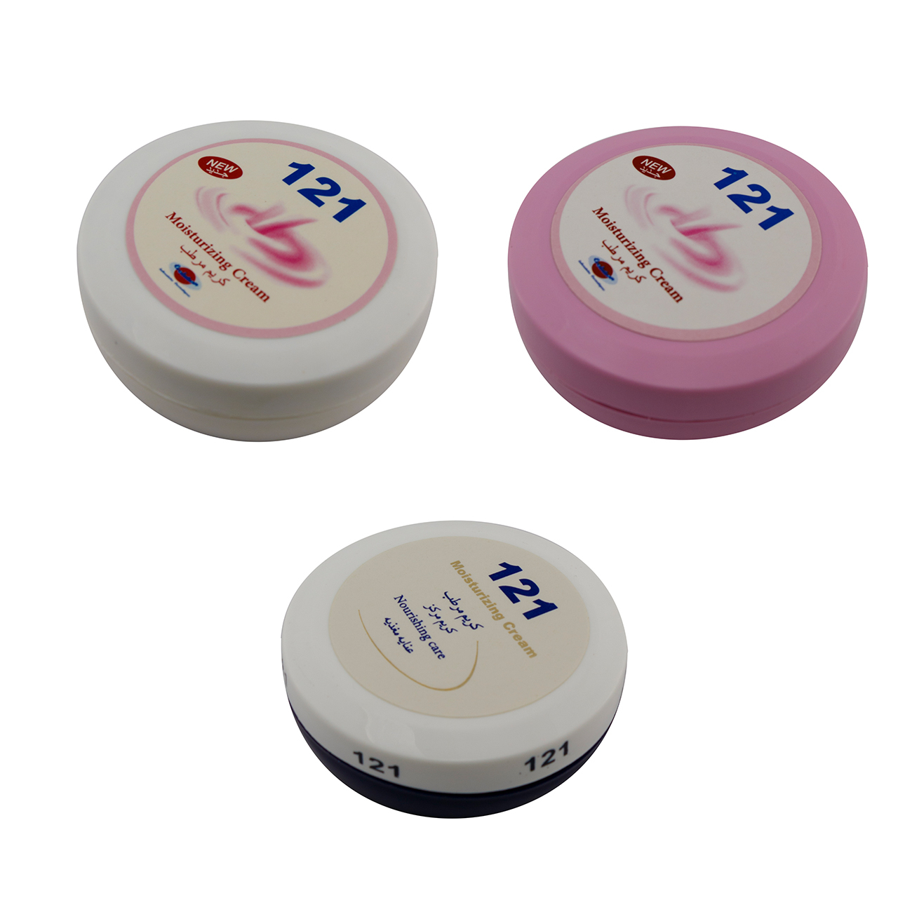 کرم مرطوب کننده 121 مدل J301 حجم 75 میلی لیتر مجموعه 3 عددی