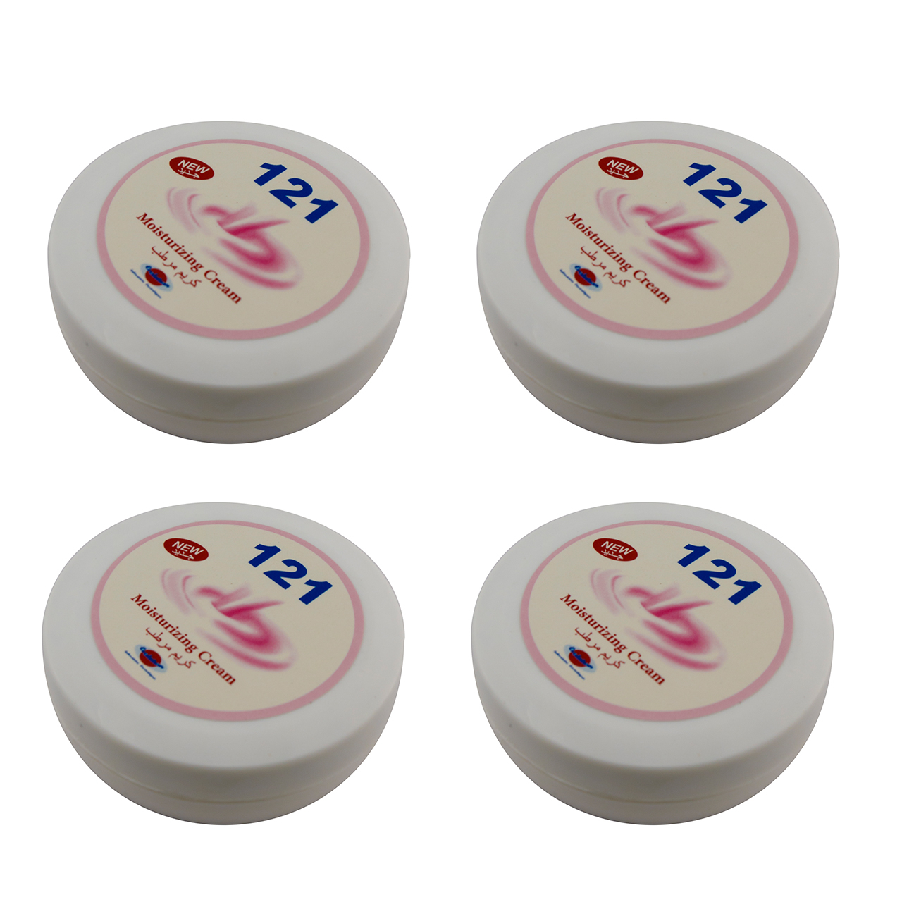 کرم مرطوب کننده 121 مدل B301 حجم 75 میلی لیتر مجموعه 4 عددی