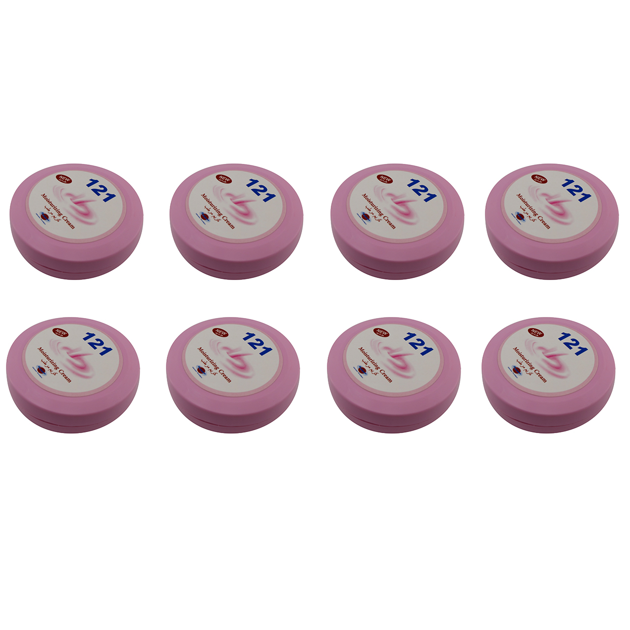 کرم مرطوب کننده 121 مدل S301 حجم 75 میلی لیتر مجموعه 8 عددی