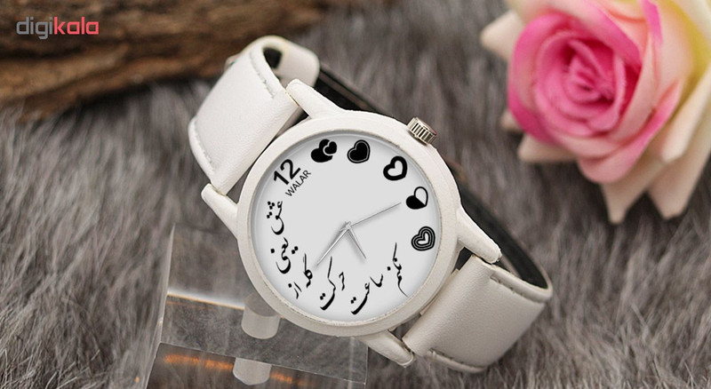ساعت مچی عقربه ای زنانه والار طرح عشق کد LF1639