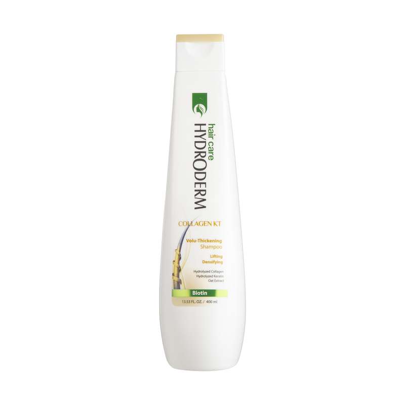 شامپو حجم دهنده و ضخیم کننده مو هیدرودرم مدل Collagen KT حجم 400 میلی لیتر شامپو حجم دهنده و ضخیم کننده مو هیدرودرم مدل Collagen KT حجم 400 میلی لیتر