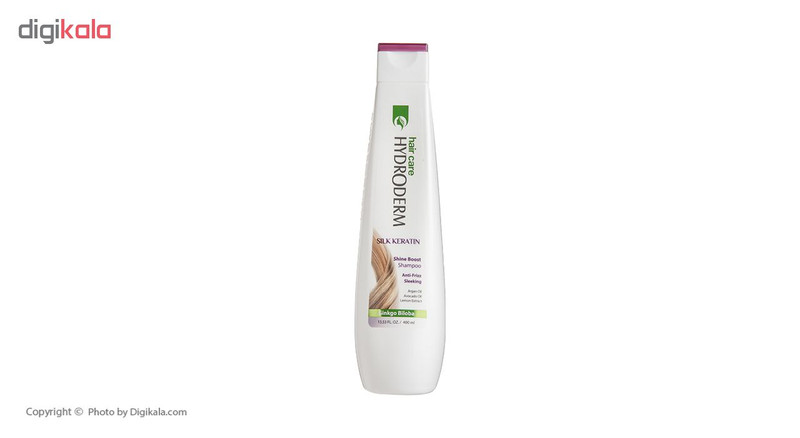 شامپو براق کننده هیدرودرم مدل Ginkgo Biloba حجم 400 میلی لیتر