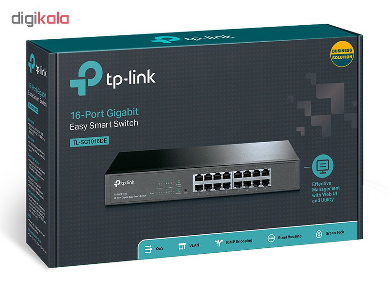 سوییچ 16 پورت تی پی-لینک مدل TL-SG1016DE 2
