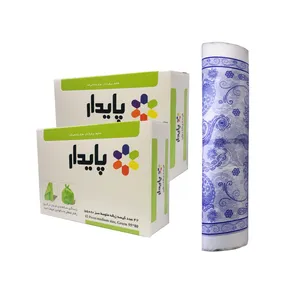 سفره یکبار مصرف پایدار مدل کرشمه رول 50 متری به همراه کیسه زباله