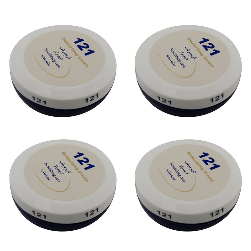 کرم مرطوب کننده 121 مدل A401 حجم 150 میلی لیتر مجموعه 4 عددی