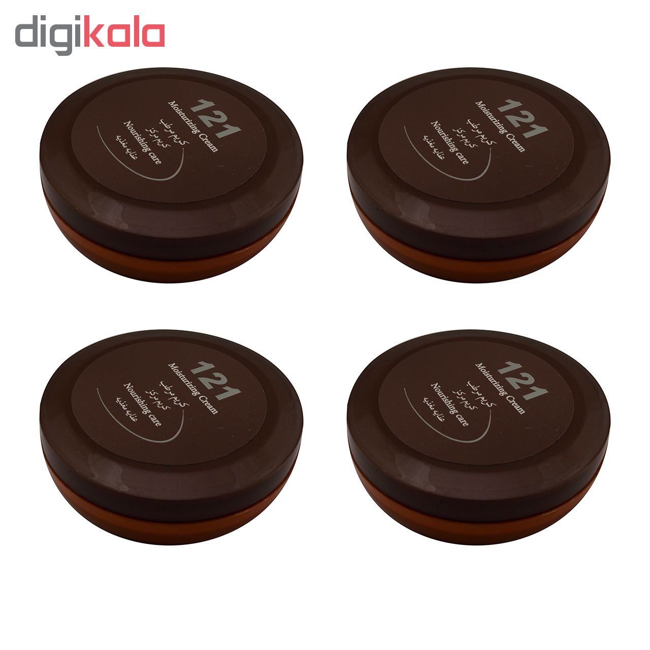 کرم مرطوب کننده 121 مدل G401 حجم 150 میلی لیتر مجموعه 4 عددی