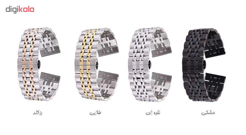 بند فلزی مدل Longines مناسب برای ساعت هوشمند Gear S3 بند فلزی مدل Longines مناسب برای ساعت هوشمند Gear S3
