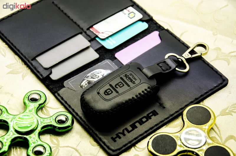 عکس شماره 9 : ست هدیه چرمینه اسپرت طرح هیوندا کد 48027-bthree