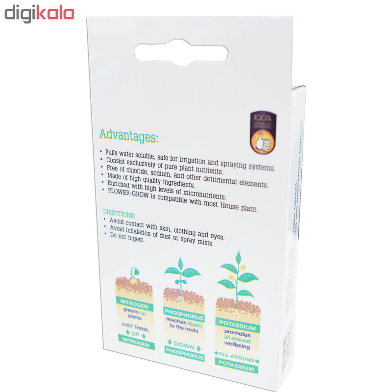 کود بنفشه آفریقایی فلاورگرو کد 05 وزن 80 گرم کود بنفشه آفریقایی فلاورگرو کد 05 وزن 80 گرم