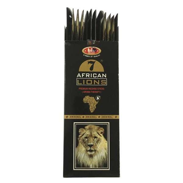 عود بیک مدل African Lions کد 555- 12 بسته 20 عددی