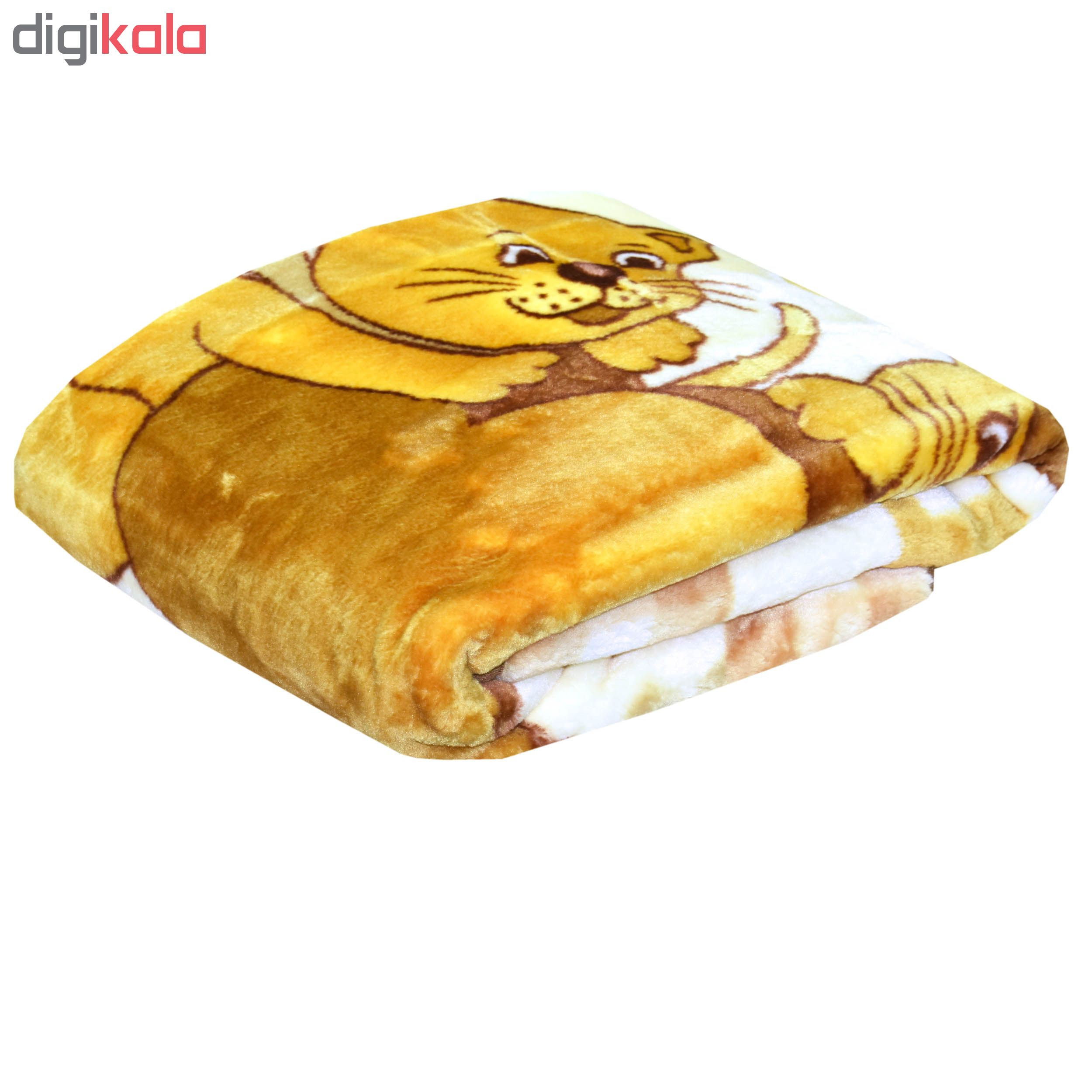 پتو نوزادی پاندورا طرح My Friends سایز 100×120 سانتی متر