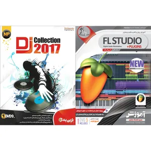 نرم افزار آموزش  FL STUDIO نشر پدیده به همراه نرم افزار DJ Collection نشر نوین پندار