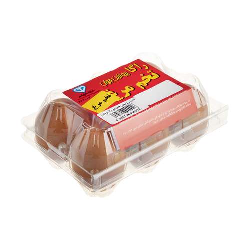 تخم مرغ راگا پروتئین جهان بسته 6 عددی