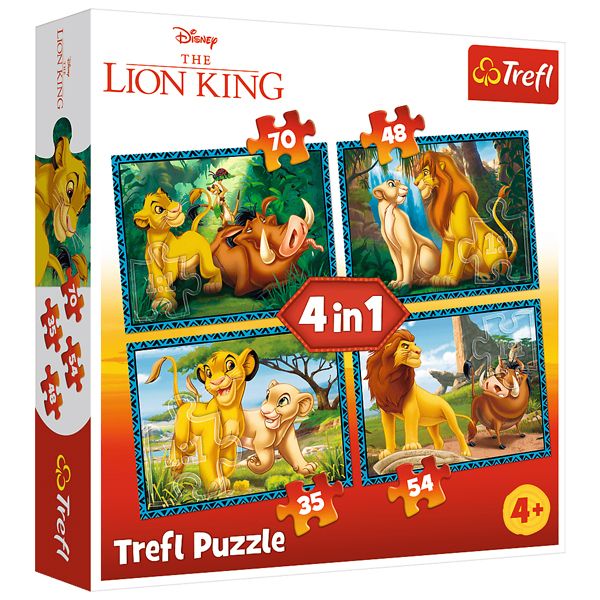 پازل 207 تکه ترفل مدل lion king پازل 207 تکه ترفل مدل lion king