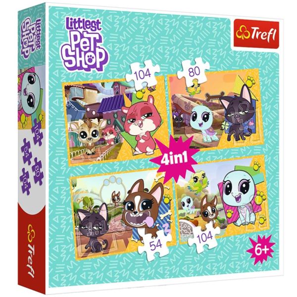 پازل 207 تکه ترفل مدل littlest pet shop پازل 207 تکه ترفل مدل littlest pet shop