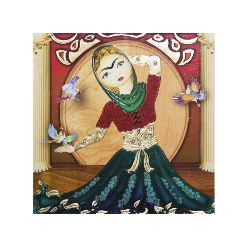 تابلو شاسی طرح خاتون و سماع