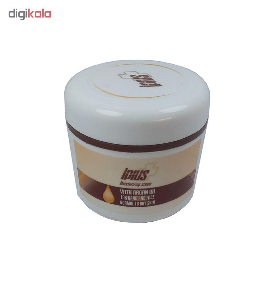 کرم مرطوب کننده آی پلاس مدل ARGAN OIL حجم 150 میلی لیتر