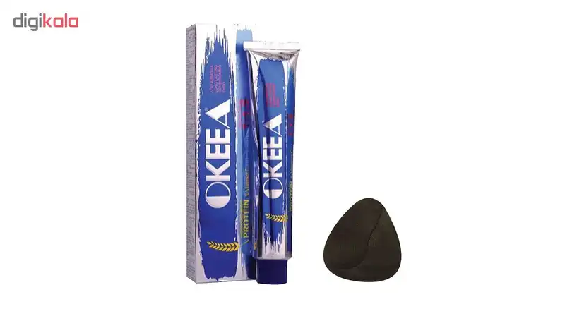 رنگ مو اکیا سری Golden شماره 5.5 حجم 100 میلی لیتر رنگ قهوه ای طلایی روشن