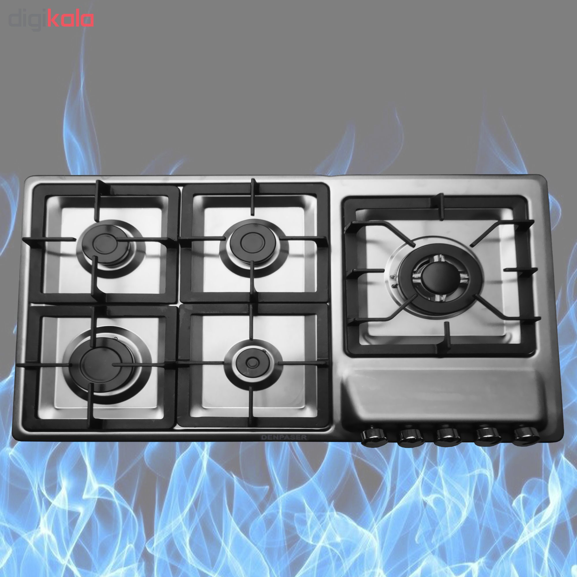 اجاق گاز صفحه ای دنپاسر مدل T _ ST1