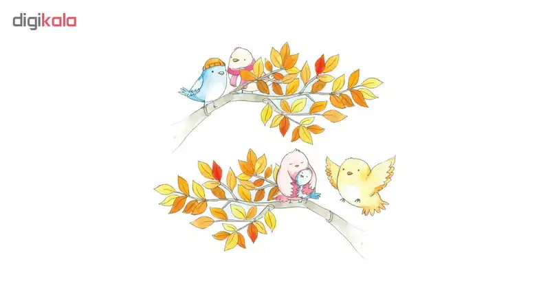 استیکر کلید و پریز طرح پرنده کد ۰۱ مجموعه ۲ عددی