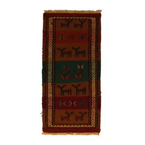 گلیم دستبافت یک متری کد 1-30002