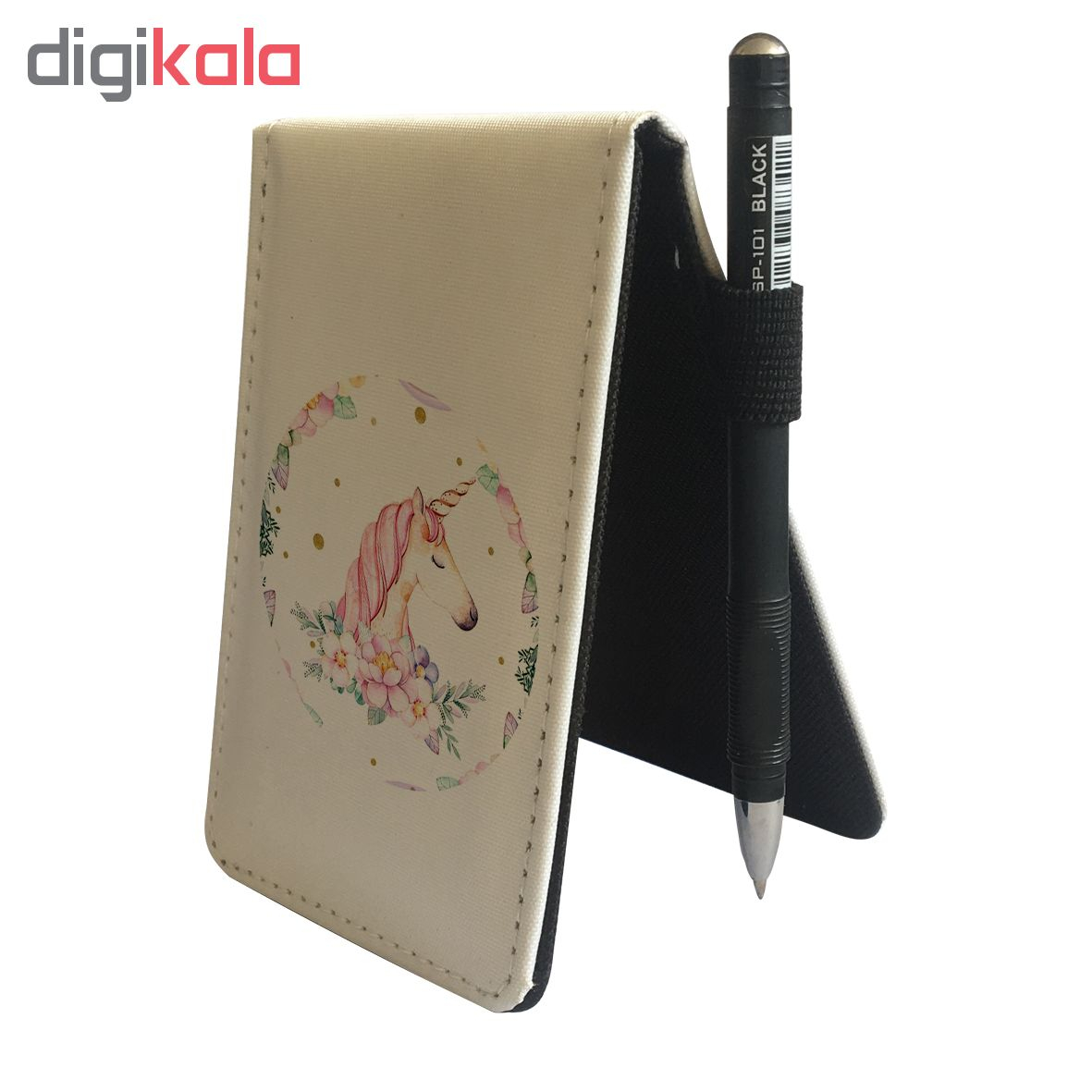 دفتر  یادداشت طرح اسب تک شاخ یونیکورن کد dy12