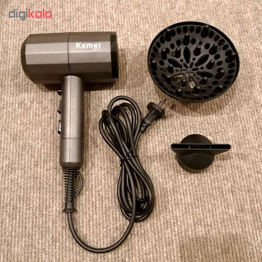 سشوار حرفه ای کیمی مدل km-5814 سشوار حرفه ای کیمی مدل km-5814
