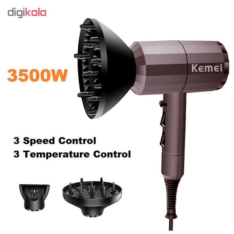 سشوار حرفه ای کیمی مدل km-5814 سشوار حرفه ای کیمی مدل km-5814