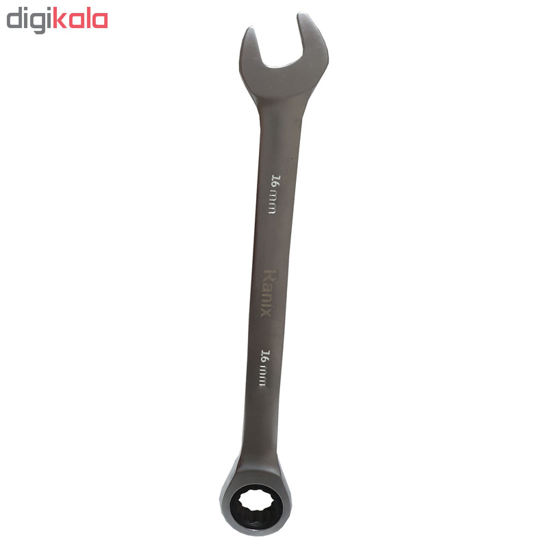 آچار یک سر تخت یک سر رینگ جغجغه ای رانیکس مدل YP16 سایز 16 میلیمتر