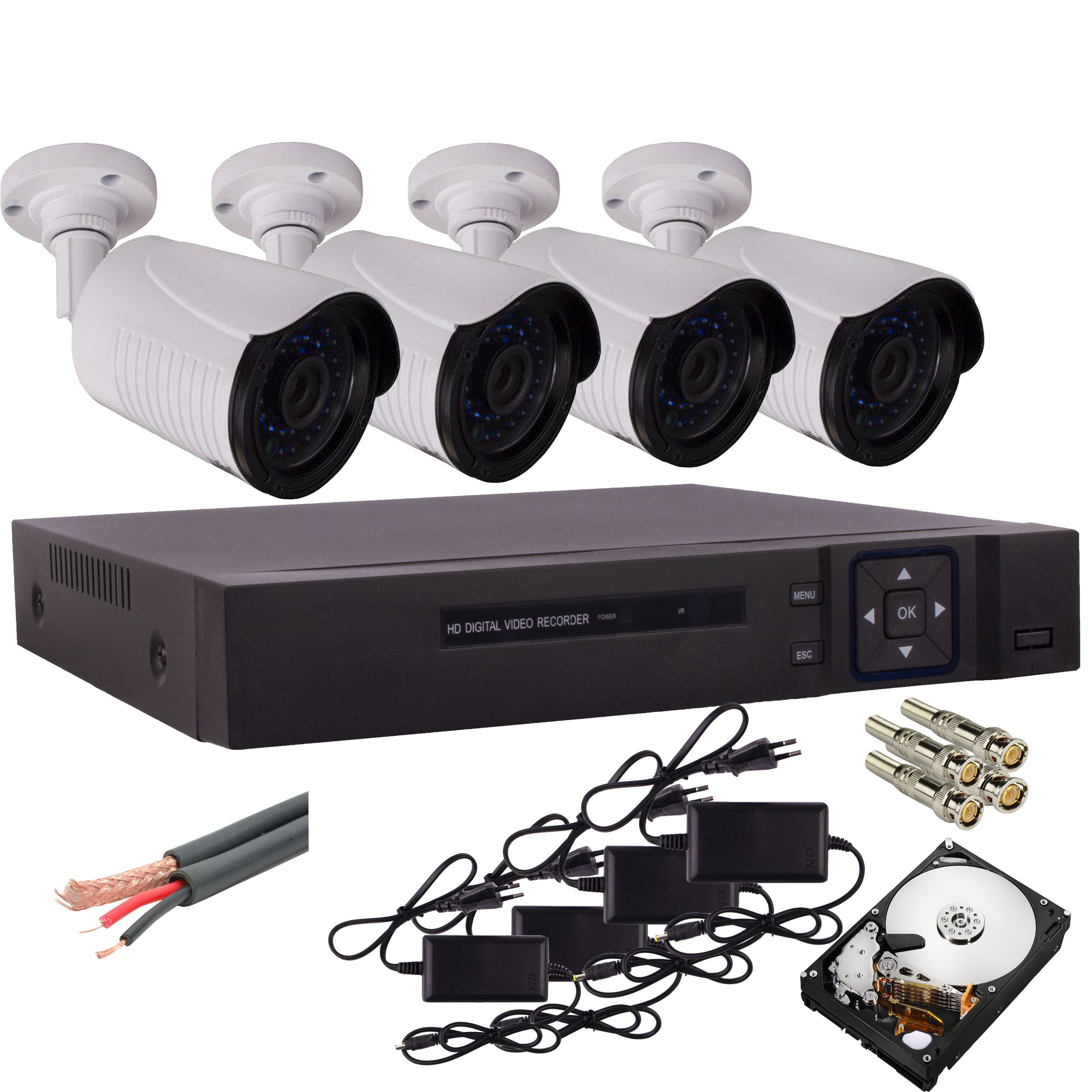 سیستم امنیتی آنالوگ مدل 5004-4-AH2-AH925