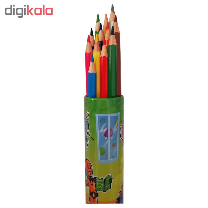 مداد رنگی 12 رنگ سی.کلاس کد 35874