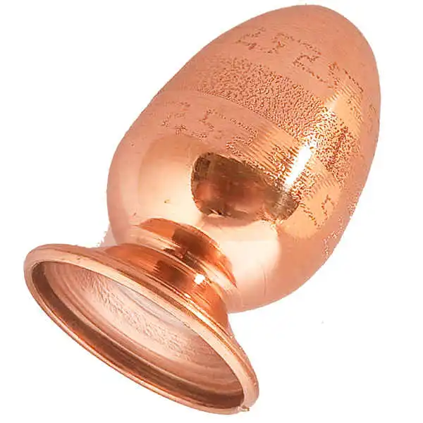 نمکدان مسی مدل زنجان مجموعه 6 عددی