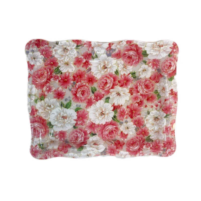 سینی بدون دسته مدل مستطیل کد SM27 سایز 21*26.8 سانتی متر