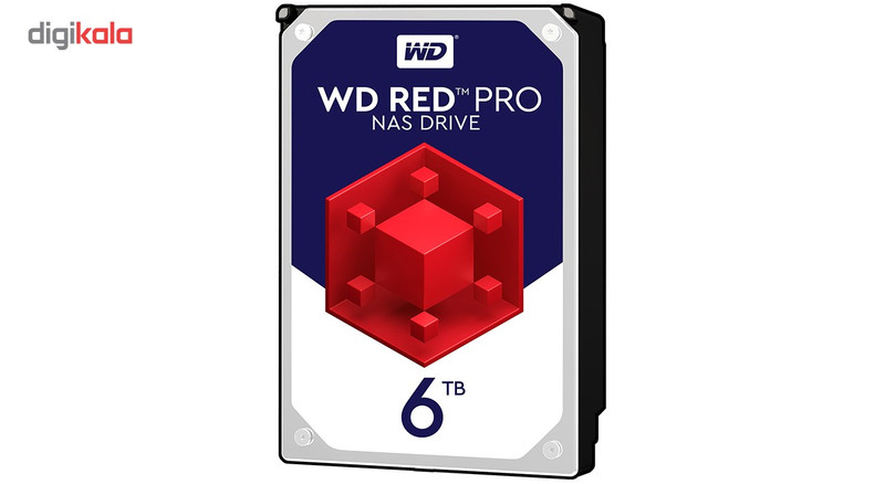 هارددیسک اینترنال وسترن دیجیتال مدل Red Pro WD6002FFWX ظرفیت 6 ترابایت