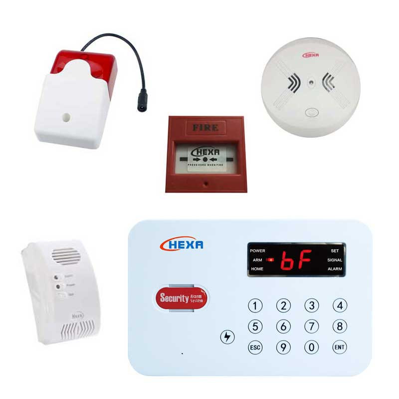 سیستم اعلان حریق بی سیم هگزا مدل  SD01