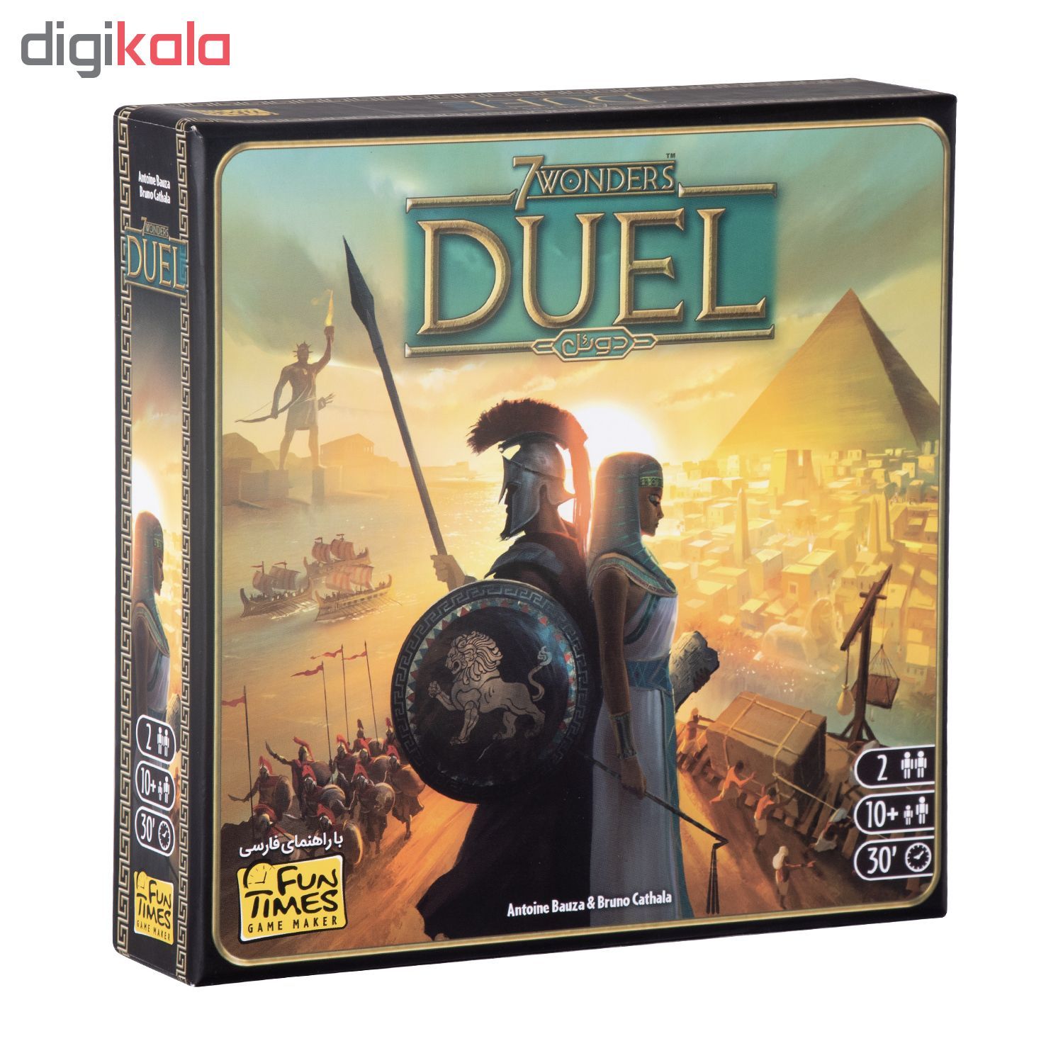 بازی فکری فان تایمز مدل 7Wonders duel