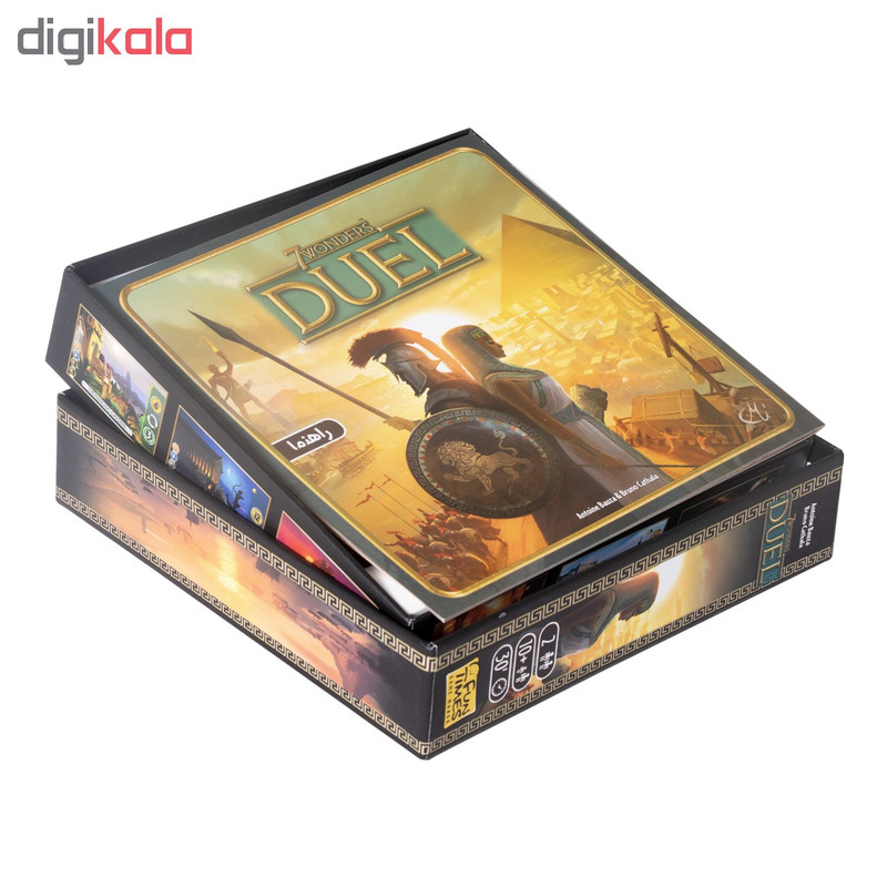 بازی فکری مدل 7Wonders duel