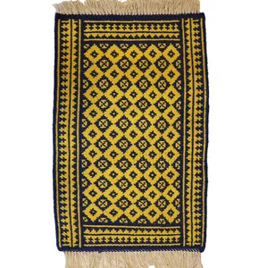 زیلو دستبافت فدوی کاشانی طرح چشم بلبلی کد 001